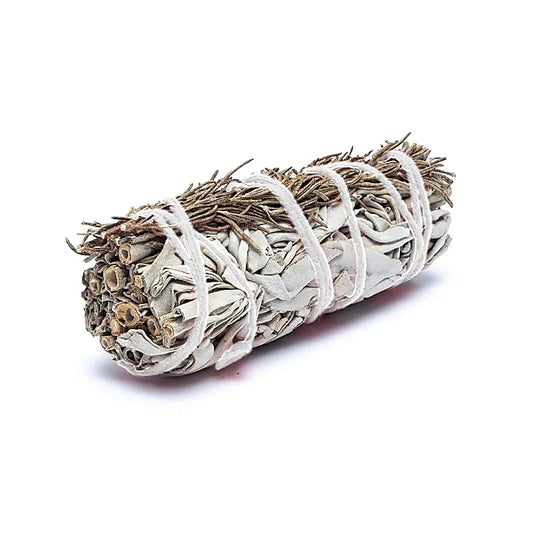 White Sage Smudge with Rosemary | Set of 2 (S) | Amstercharmed