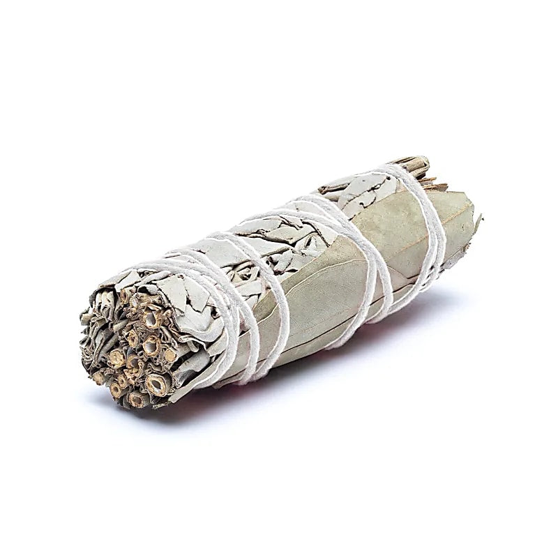 Witte Salie Smudge met Eucalyptus | Set van 2 (S) | Amstercharmed
