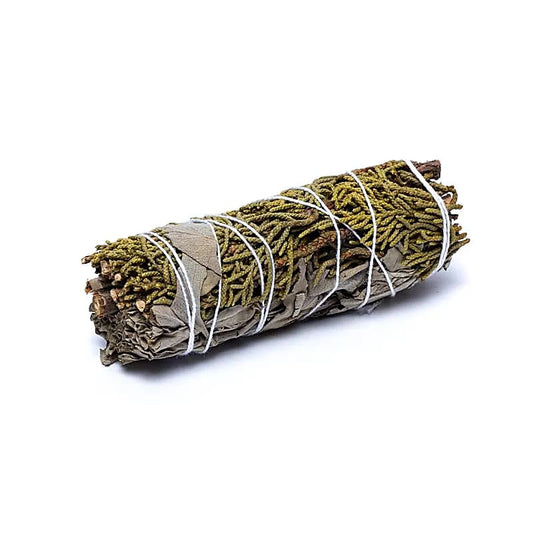 White Sage Smudge with Juniper | Set of 2 (S) | Amstercharmed