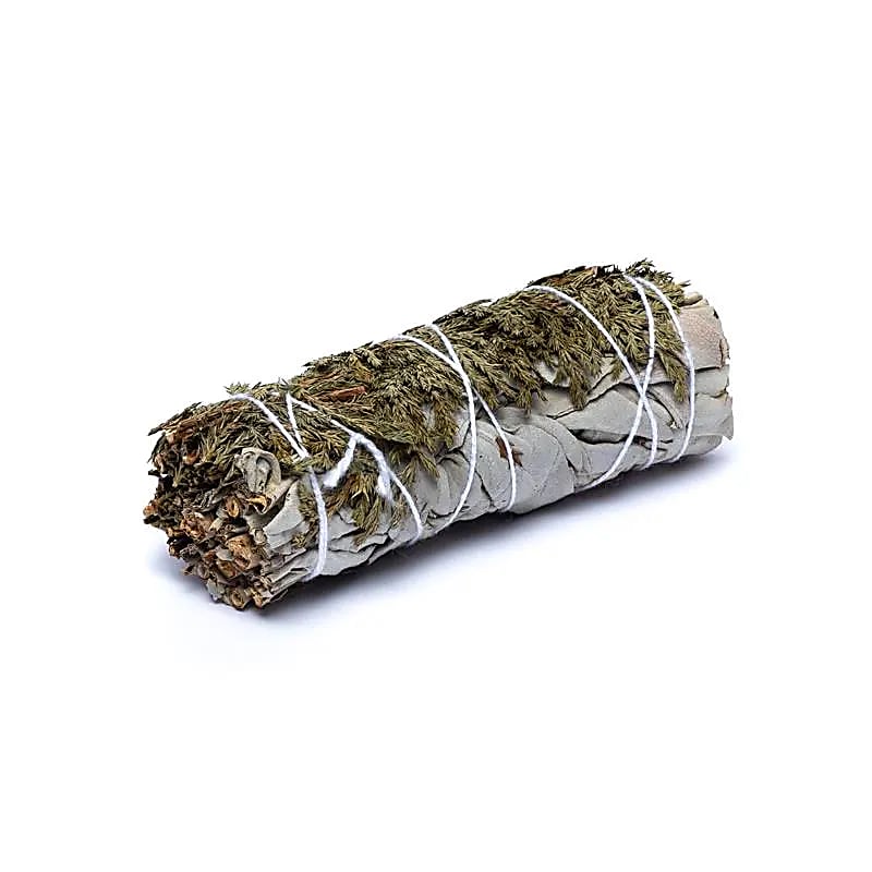 Witte Salie Smudge met Ceder | Set van 2 (S) | Amstercharmed