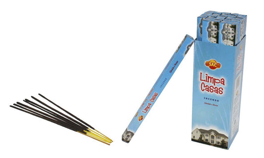 SAC Limpa Casas Incense – House Cleansing & Dispelling Negative Energy
