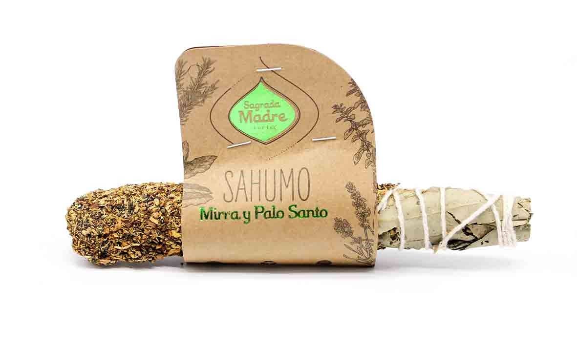 Mirre & Palo Santo Wierookstokje – Diepe Reiniging & Heilige Energie