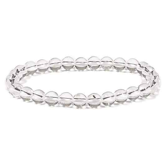 Armband bergkristal Diameter kraal cm ±0.6