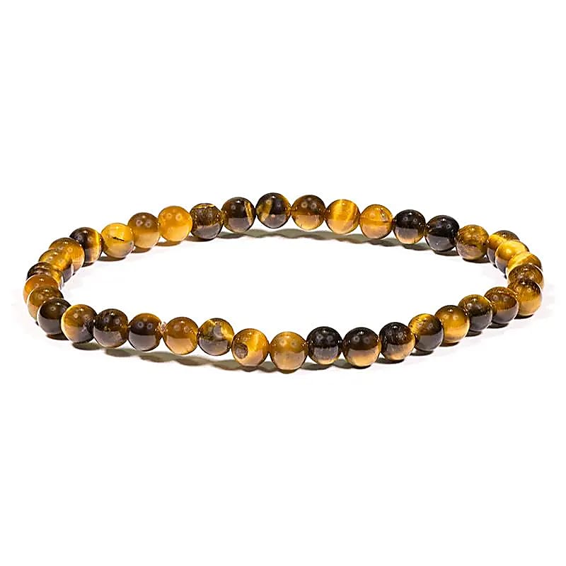 Armband tijgeroog Diameter kraal cm ±0.4
