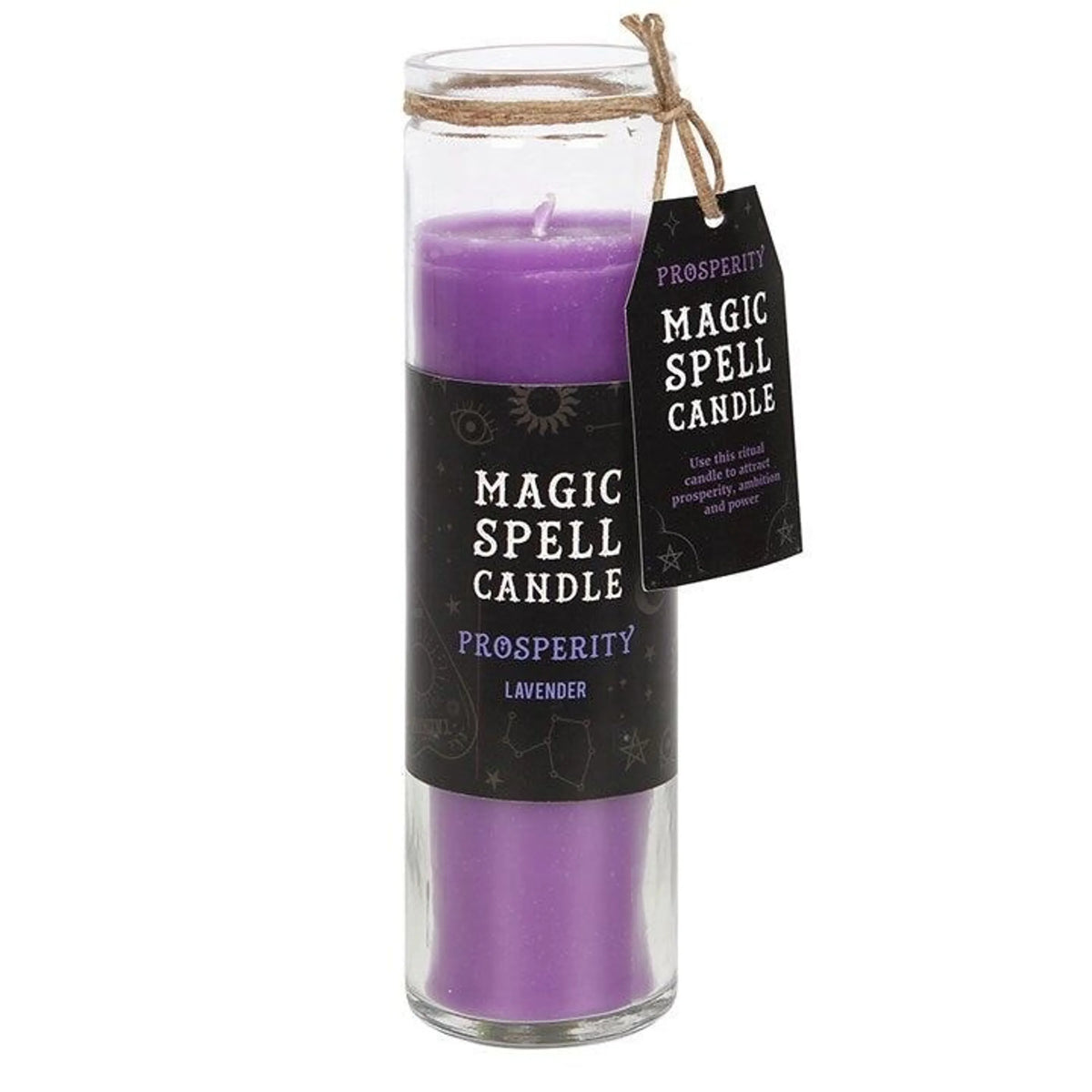 Voorspoedkaars met Lavendelgeur in Glas