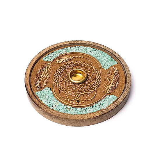 Incense Holder Dreamcatcher | With Amazonite | Amstercharmed