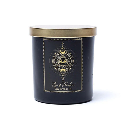 Manifestation Candle Eye of Providence in Glass with Lid