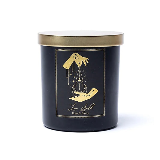 Manifestation Candle Love Spell in glass with lid