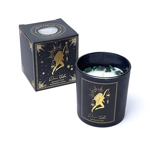 Manifestation Candle Divine Goddess in Glass