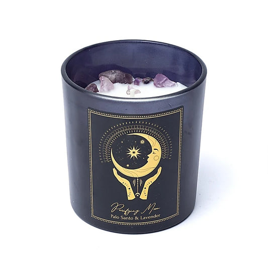 Manifestation Candle Purifying Moon in Glass