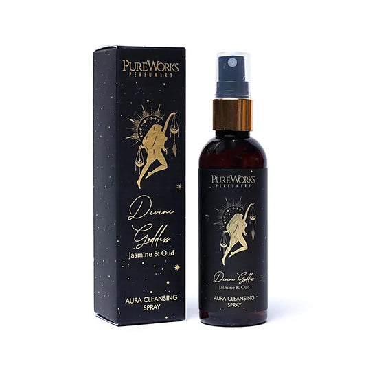 PureWorks Divine Goddess – Room Spray with Jasmine & Oud for Intuition & Creative Energy