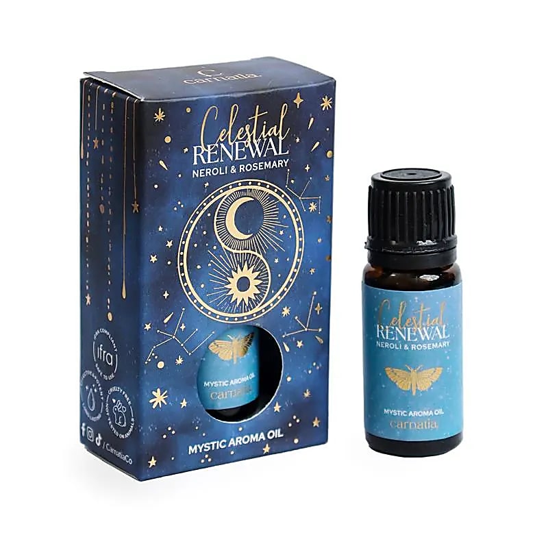 Celestial Renewal Geurolie – Neroli & Rozemarijn | Carnatia Starry Spell