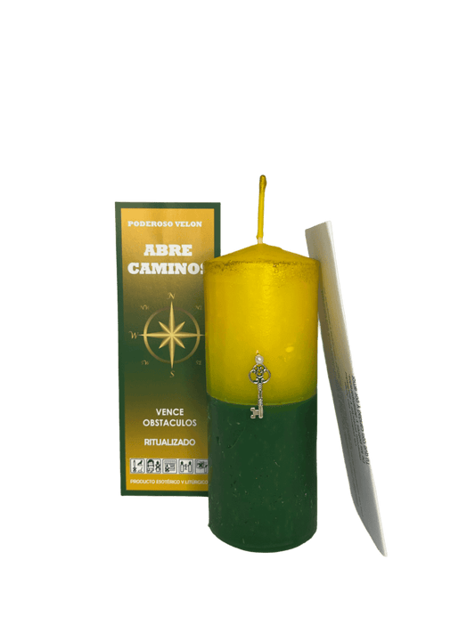 Abre Caminhos Rituele Kaars — Opent Wegen & Nieuwe Kansen