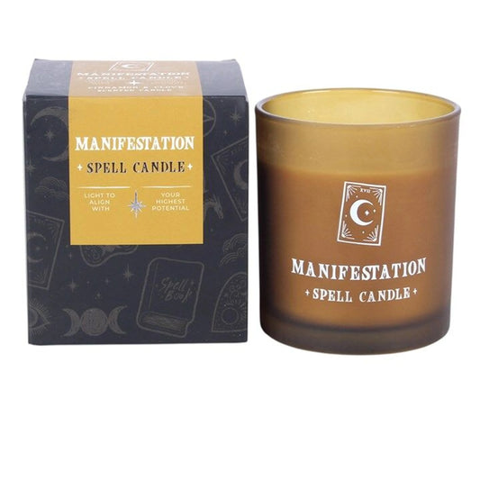Manifestation Spell Candle met Kaneel & Kruidnagel