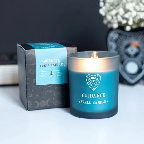 Guidance Spell Candle met Jasmijn & Witte Salie