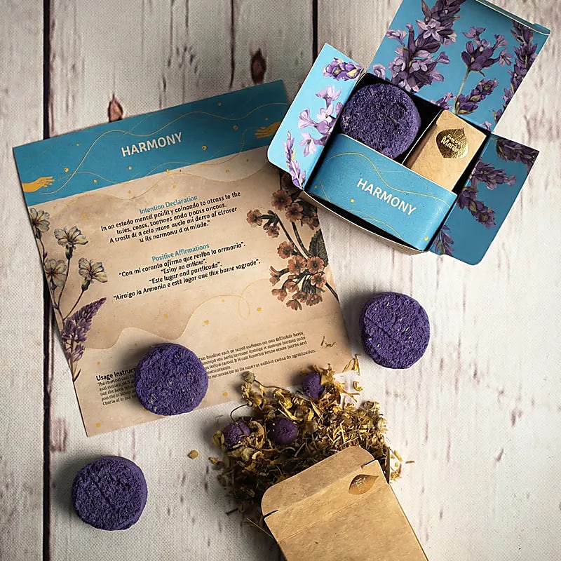 Sagrada Madre Smudge Kit | Harmonie | Lavendel, Palo Santo & Kamille