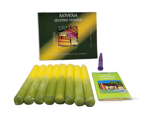 Ritual Novenario Quiero Vender – Negendaags Ritueel voor Meer Verkoop & Succes