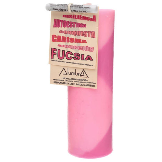 Handmade Soy Candle - Fuchsia & Temptation