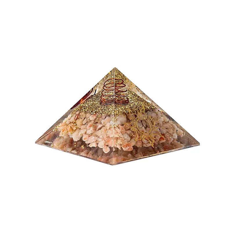 Orgoniet Piramide Zonnesteen | Zon Symbool | 7,5cm