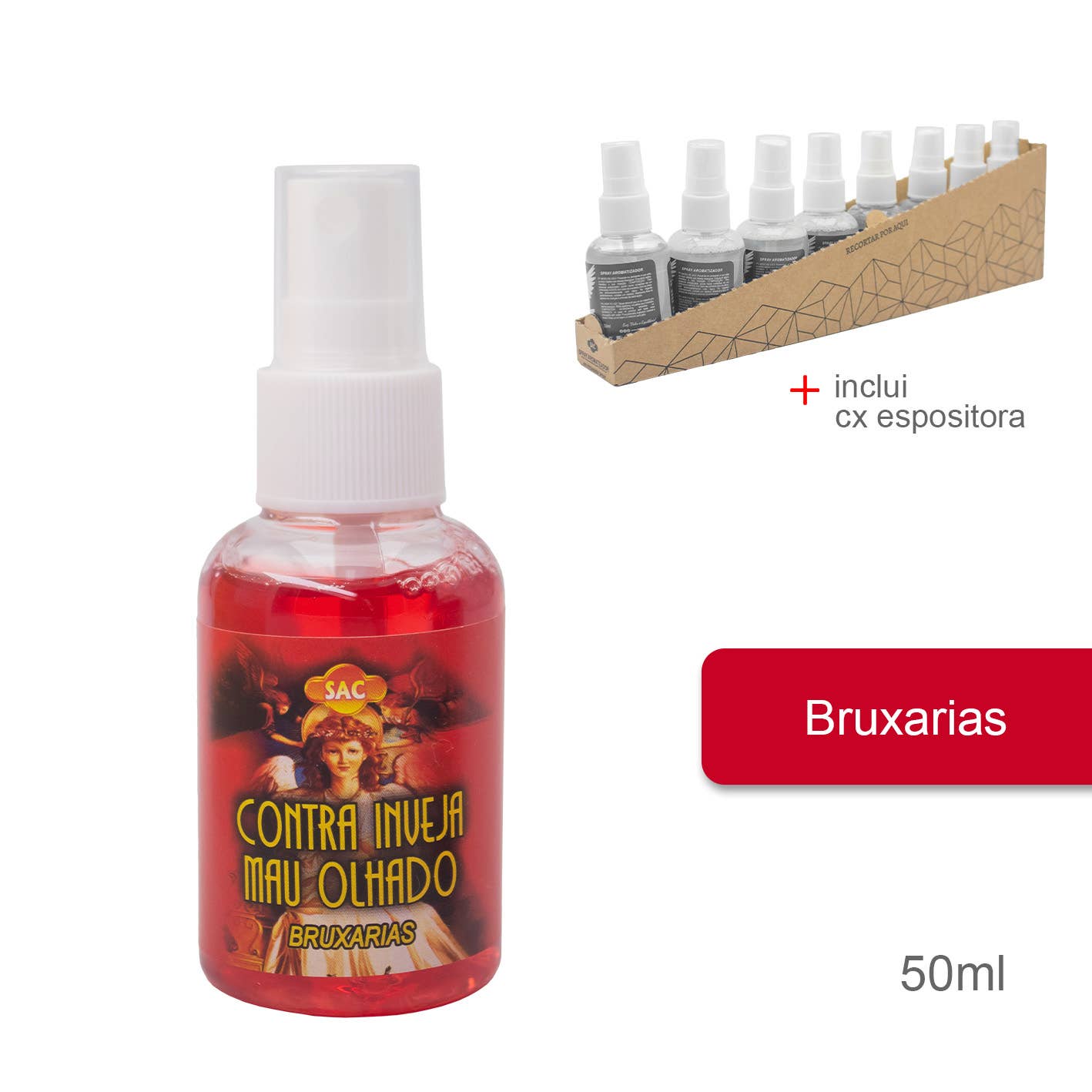SAC Spray Tegen Afgunst & Boze Blik 50ml – Dubbele Bescherming tegen Mal de Ojo