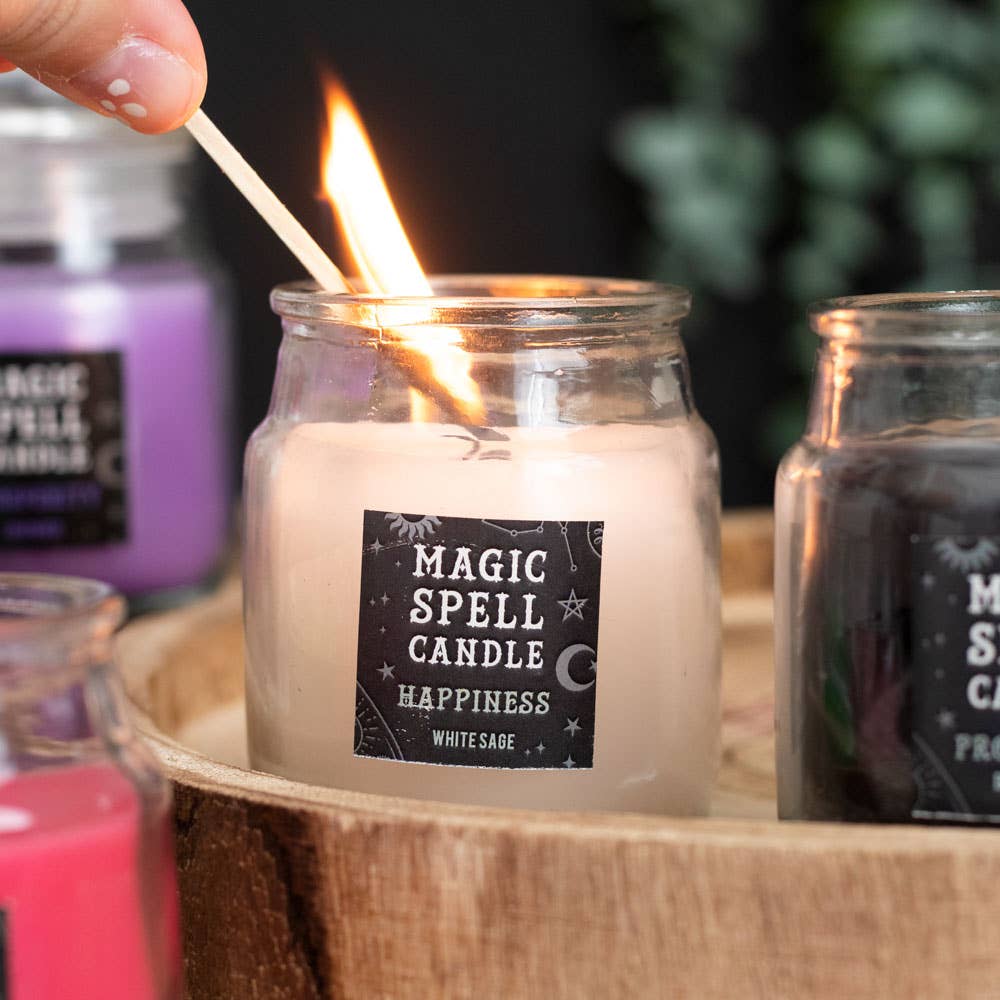 White Sage 'Happiness' Magical Mini Jar Candle