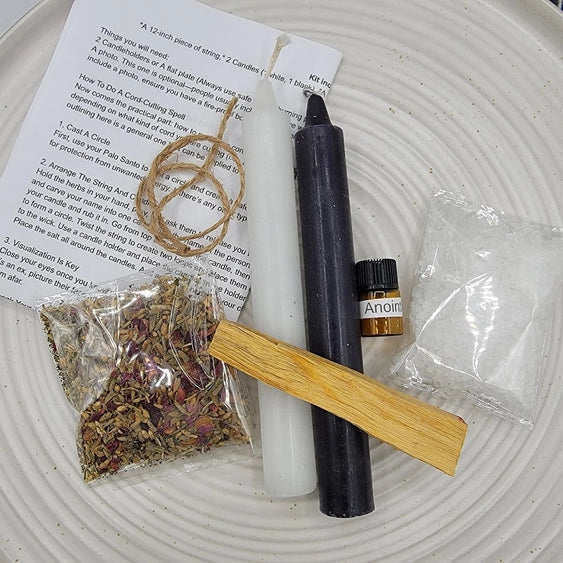 Koord Snijden Ritueel Kit – Energetische Vrijgave & Loslaten | Amstercharmed