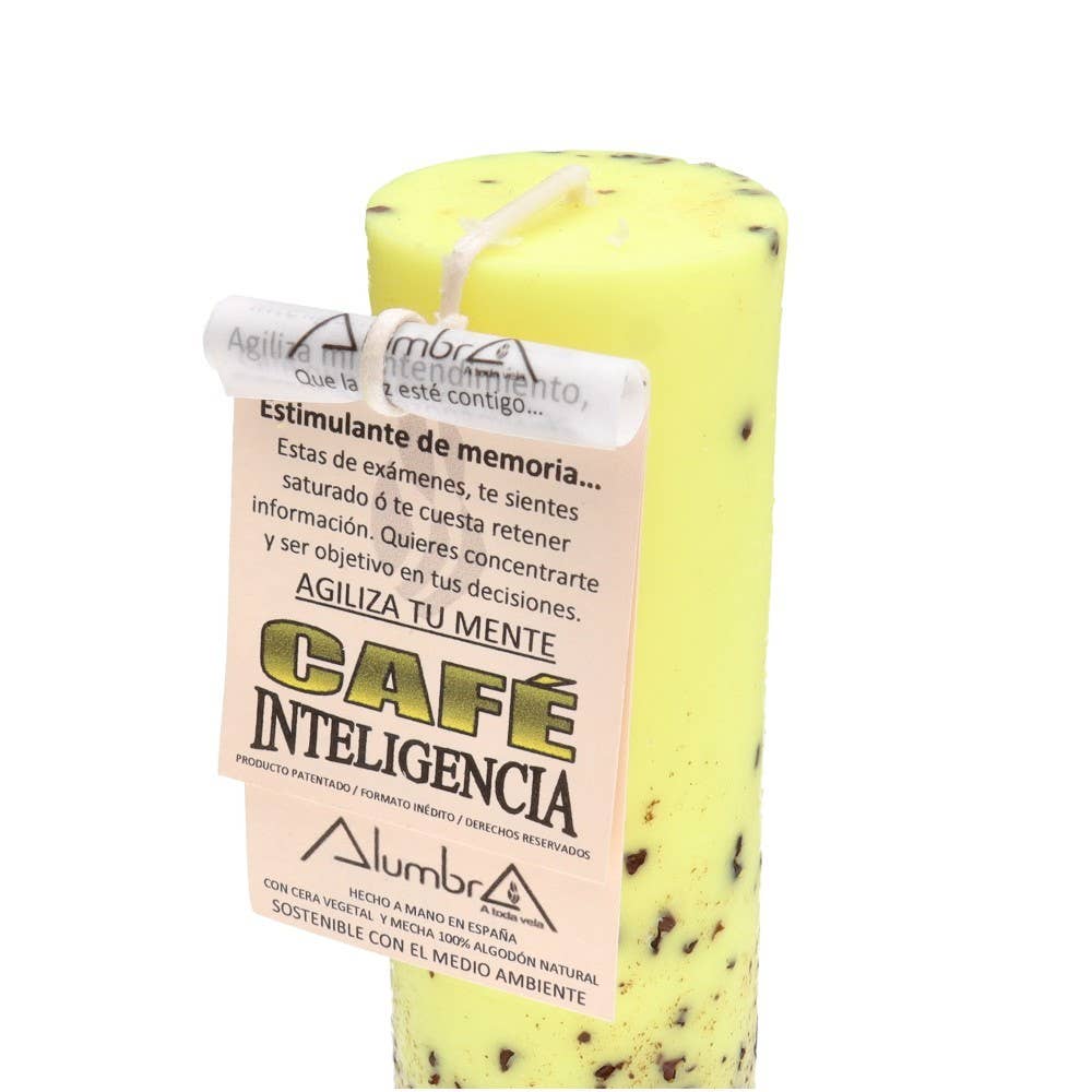 Handmade Soy Candle – Coffee & Intelligence