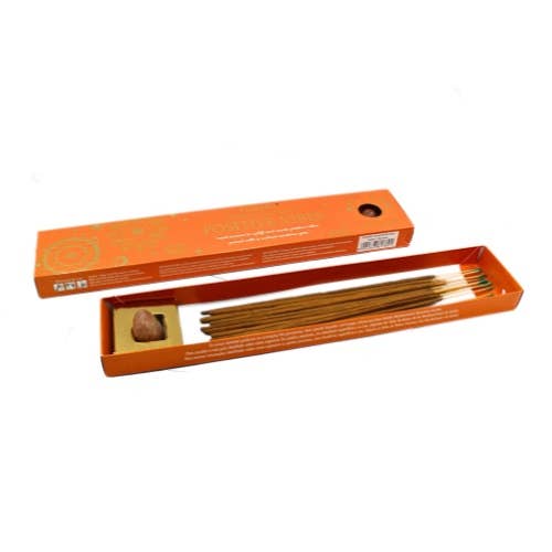 Goloka Manifestation Positive Vibes Incense with Gemstone