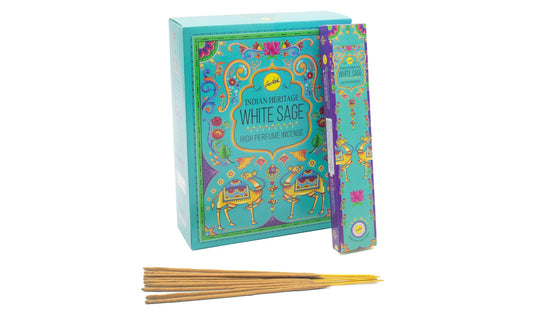 Indian Heritage Witte Salie Wierook 15g – Reiniging & Smudging