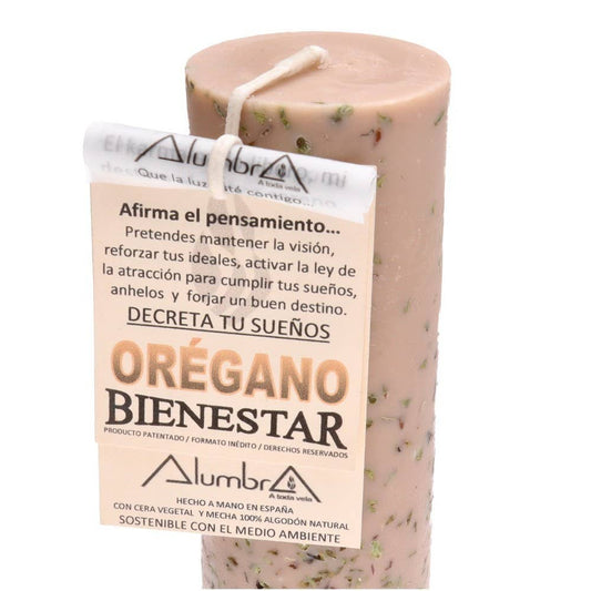 Handgemaakte Soja Kaars – Oregano & Welzijn