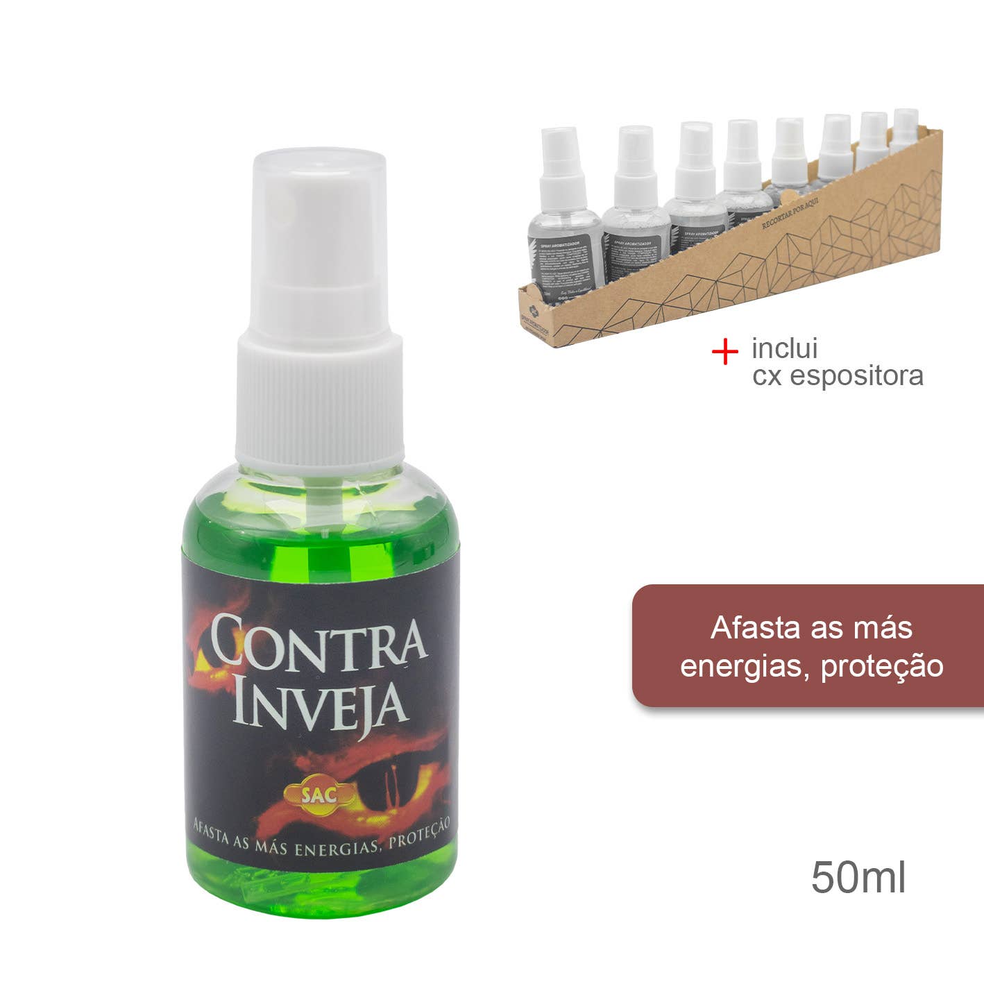 SAC Spray Tegen Afgunst 50ml – Bescherming tegen Jaloezie & Negatieve Energie