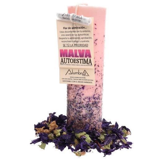 Handmade Malva Candle — Self-love, Self-worth & Self-confidence