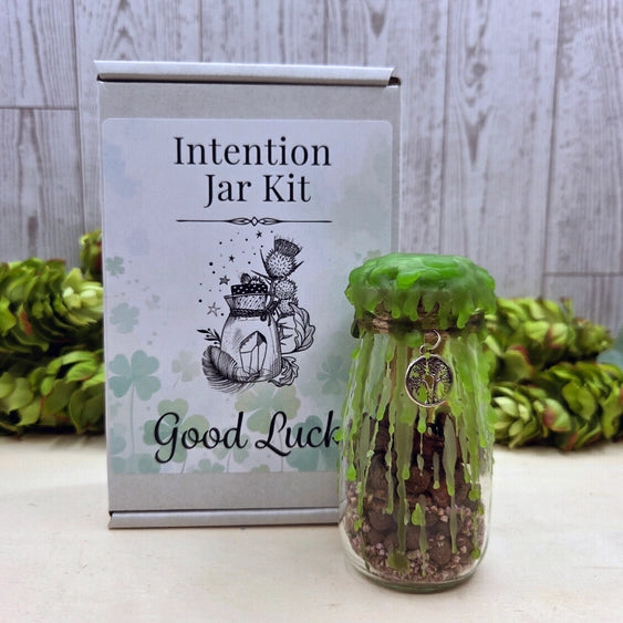 Luck Intention Jar Kit – Ritual for Opportunities & Positive Flow | Amstercharmed