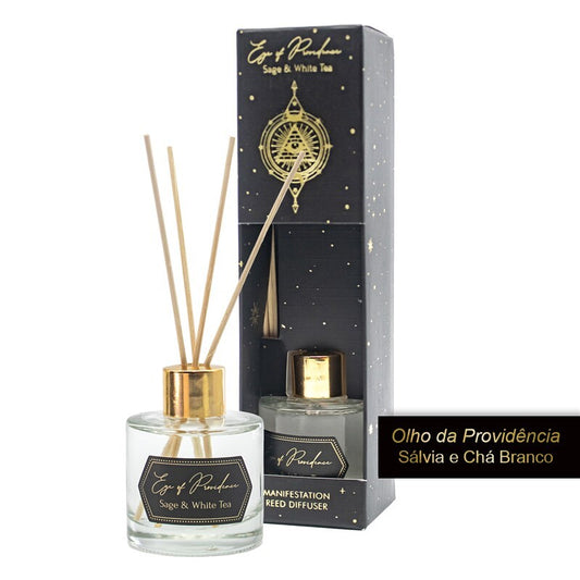 Eye of Providence geurstokjes – salie & witte thee – 50 ml