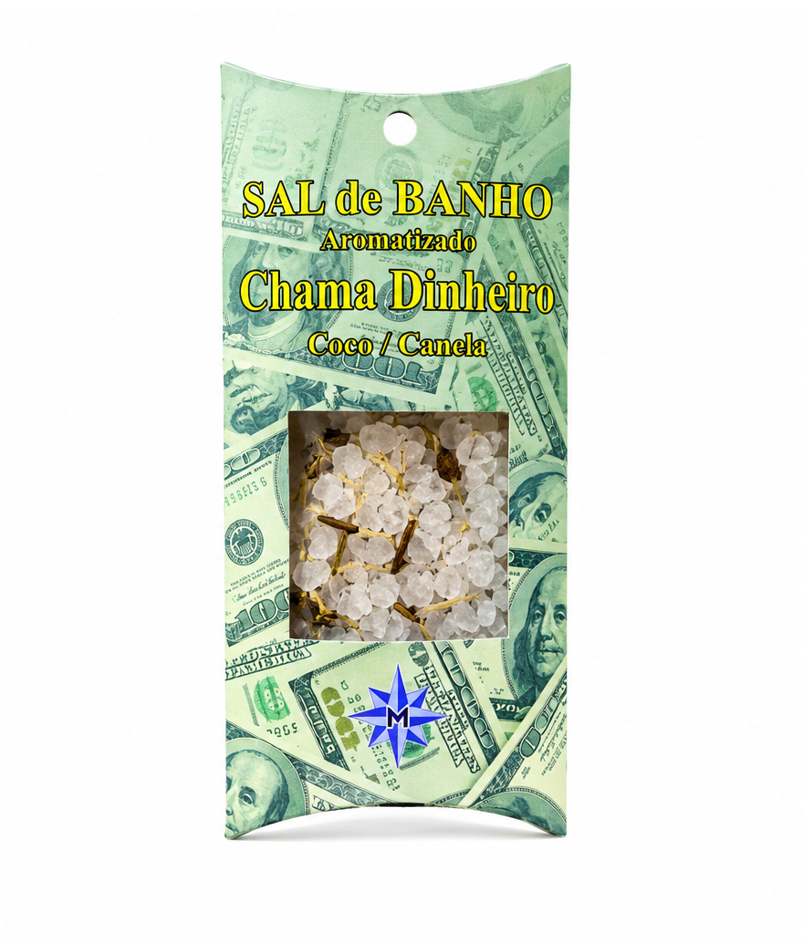 Mandala Chama Dinheiro Badzout 100g – Kokos & Kaneel voor Geldaantrekking