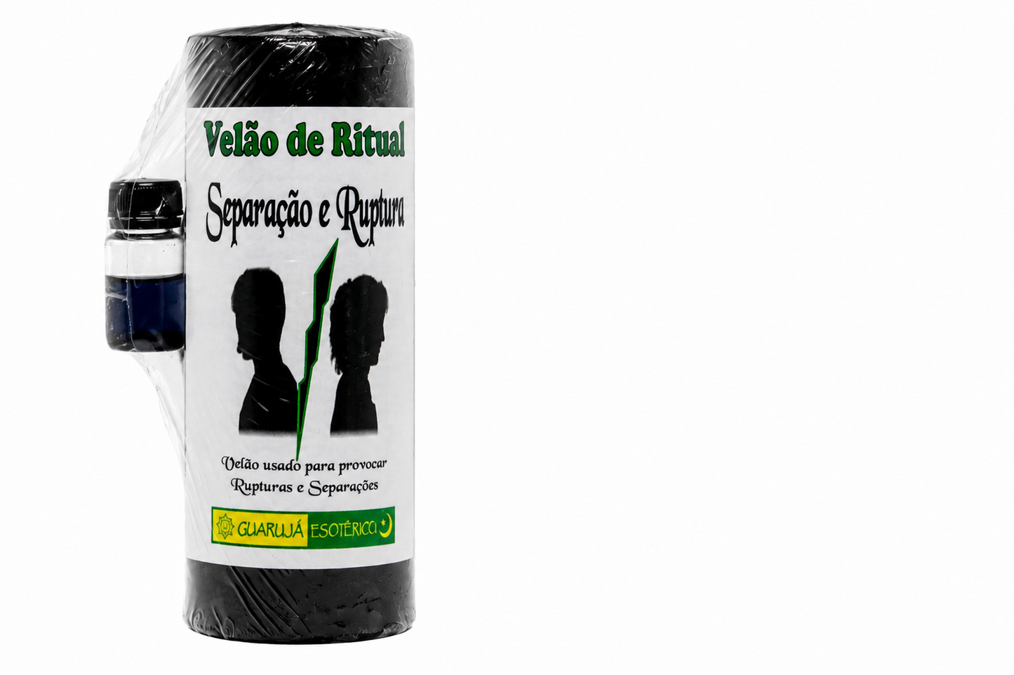 Velão Ritual Separação e Ruptura – Rituele Kaars voor Loslaten & Verbreking 17x7cm