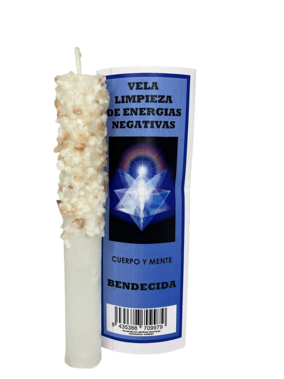 Himalaya Zout Kaars – Rituele Kaars voor Energiezuivering & Reiniging