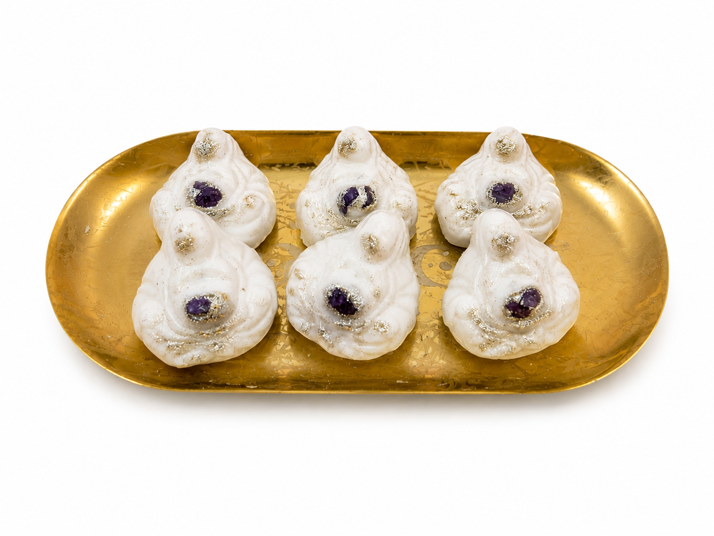 Release & Reset™ Luxe Buddha Wax Melts met Salie, Lavendel & Amethist
