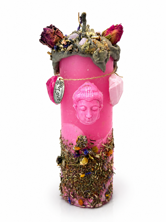 Everybody Loves Me™ Luxe 7-Dagen Manifestatiekaars voor Charisma, Vriendschap & Magnetische Aantrekkingskracht