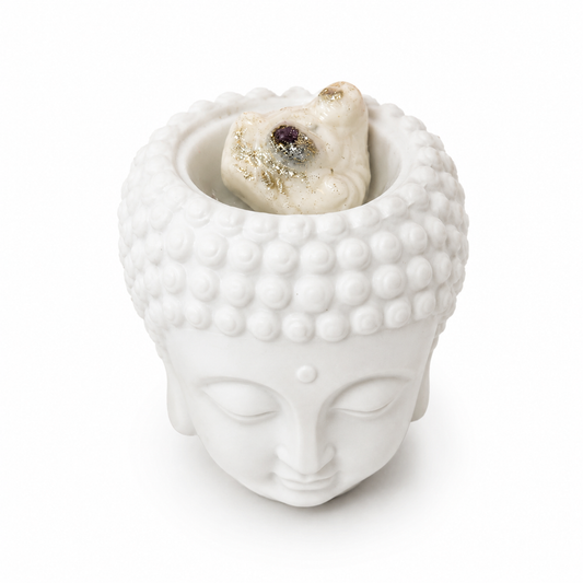 Release & Reset™ Luxe Buddha Wax Melts met Salie, Lavendel & Amethist