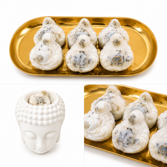 Fortune Favors Me™ 6 Luxe Grote Buddha Wax Melts