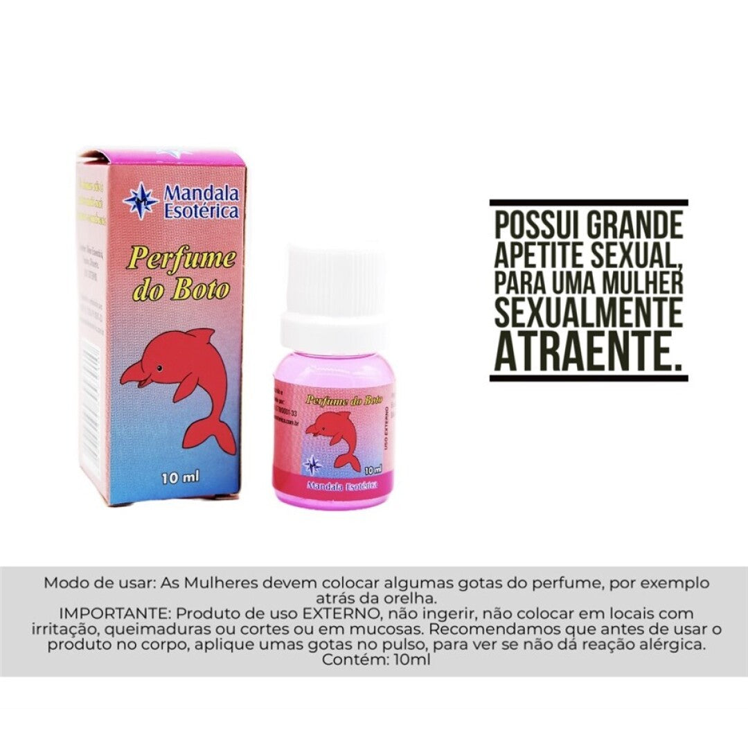 Perfume do Boto Rosa – Mystiek Vrouwenparfum voor Mannelijke Aantrekking 10ml