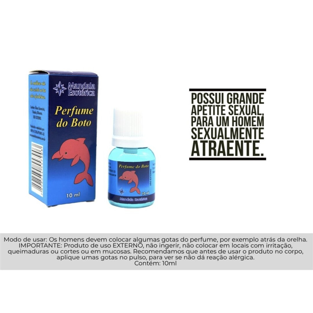 Perfume do Boto Azul – Mystiek Mannenparfum voor Vrouwelijke Aantrekking 10ml