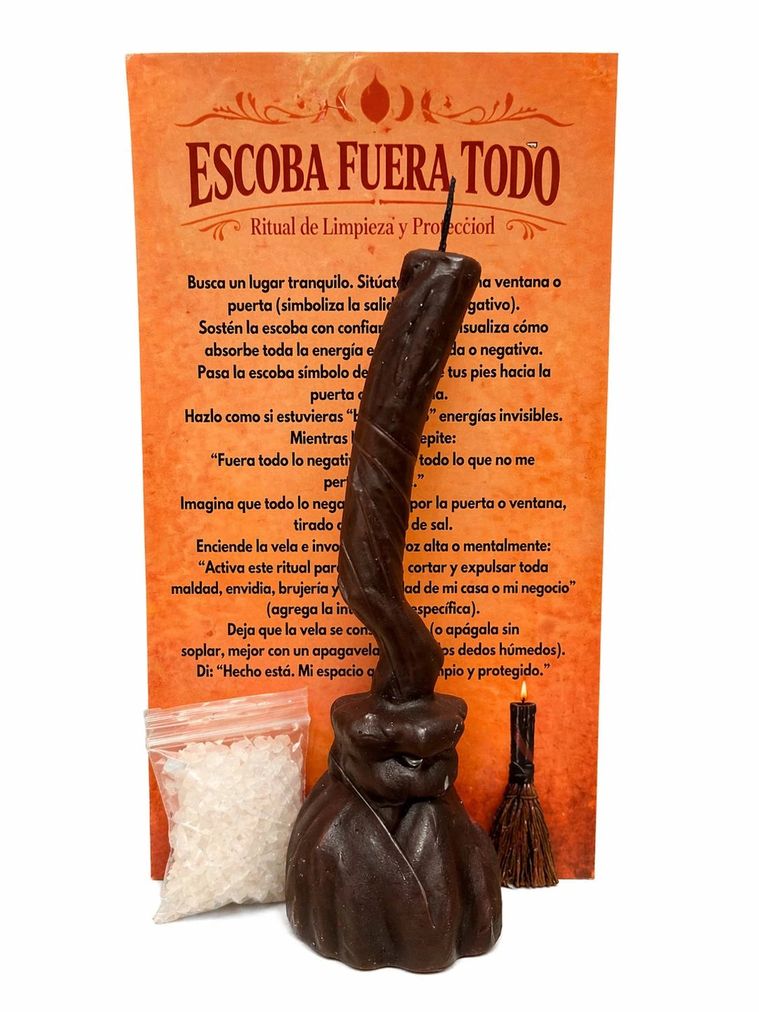 Escoba Fuera Todo – Spirituele Bezem voor Reiniging & Negatieve Energie Wegvegen