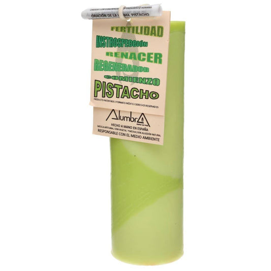 Handmade Soy Candle - Pistachio & Fertility