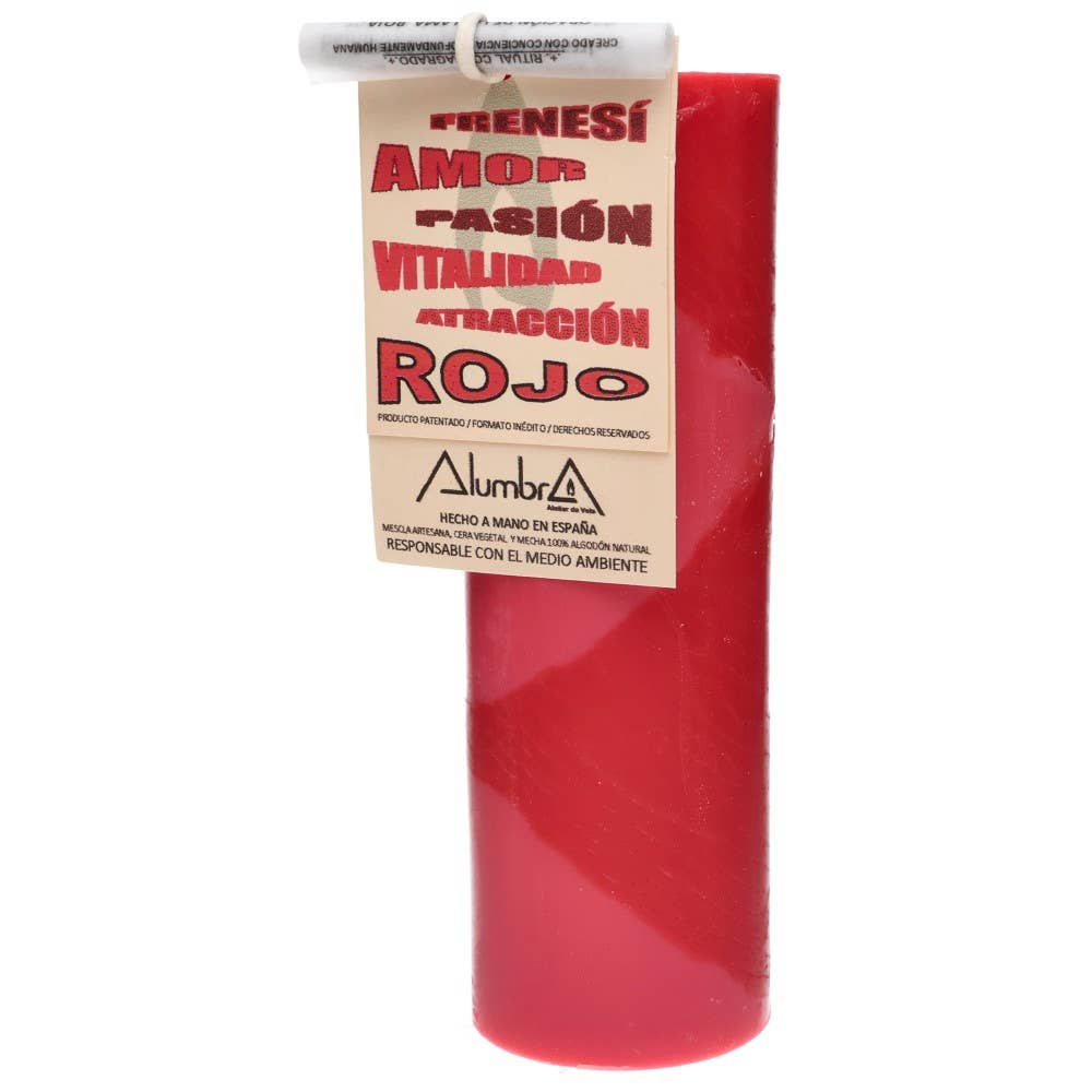 Handgemaakte Soja Kaars – Rood & Liefde