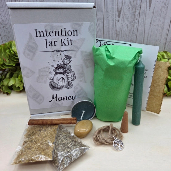 Spell Kit Geldintentie Pot Kit | Welvaartsritueel