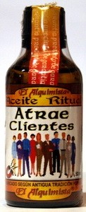 Rituele Olie die klanten aantrekt