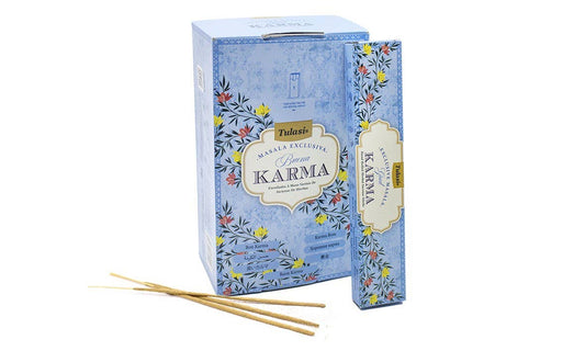 Tulasi Exclusive Good Karma Wierook – Positieve Energie & Dankbaarheid