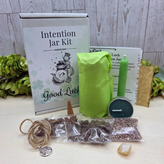 Luck Intention Jar Kit – Ritual for Opportunities & Positive Flow | Amstercharmed